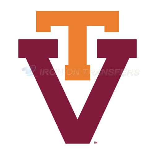 Virginia Tech Hokies Logo T-shirts Iron On Transfers N6862 - Click Image to Close